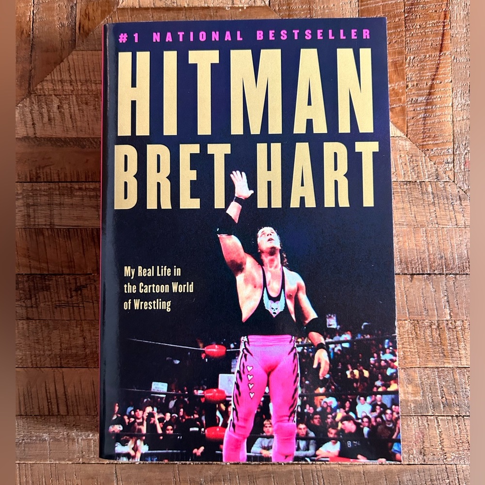 Hitman Bret Hart Paperback Book